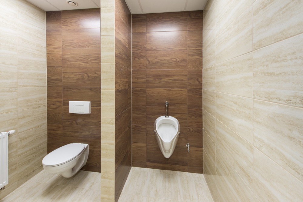 pomieszczenie sanitarne 1 - hala magazynowa z budynkiem biurowym, dla Tech-Met, Kolonia Sokolniki