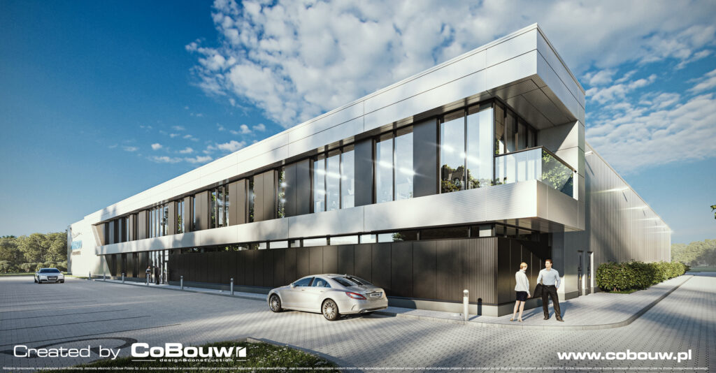 hala produkcyjno-magazynowa dla nimrod azuraukos