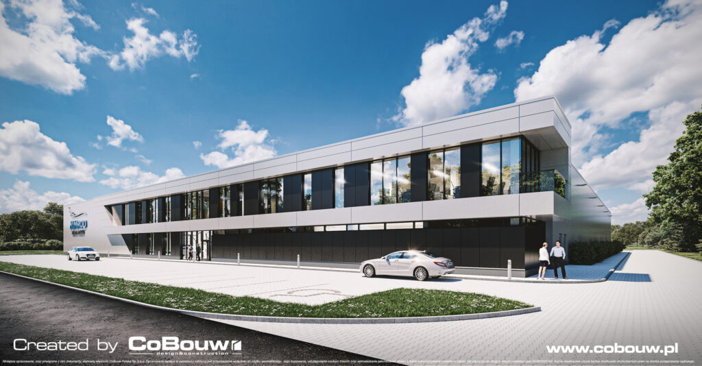 hala produkcyjno-magazynowa dla nimrod azuraukos