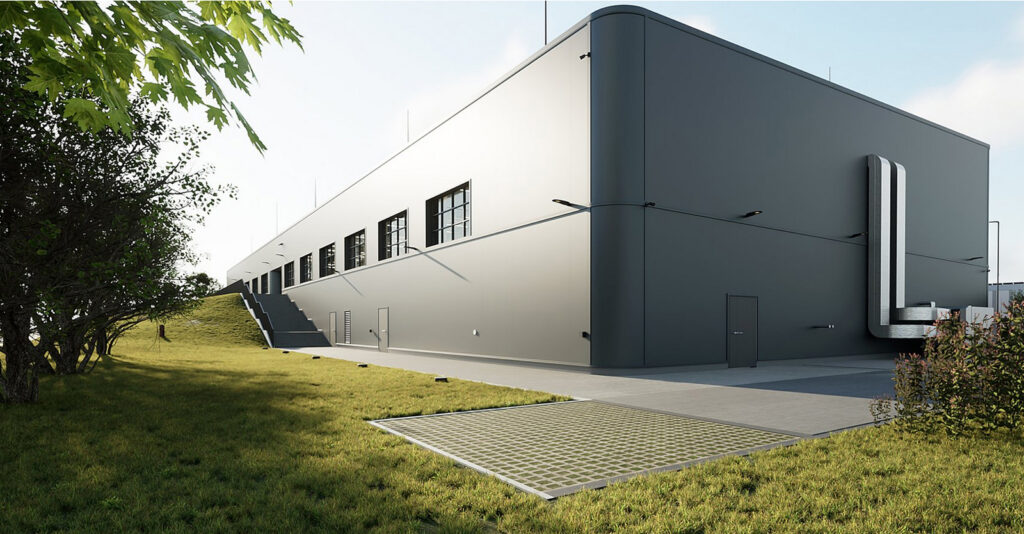 ECOPET – budynek magazynowy