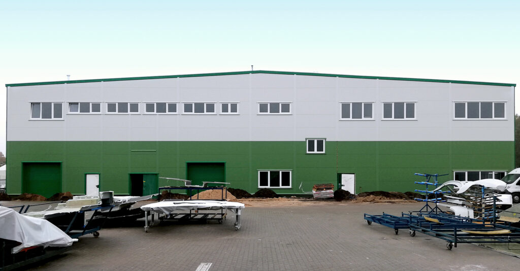MARKOS – hala dla producenta łodzi, 2 inwestycja