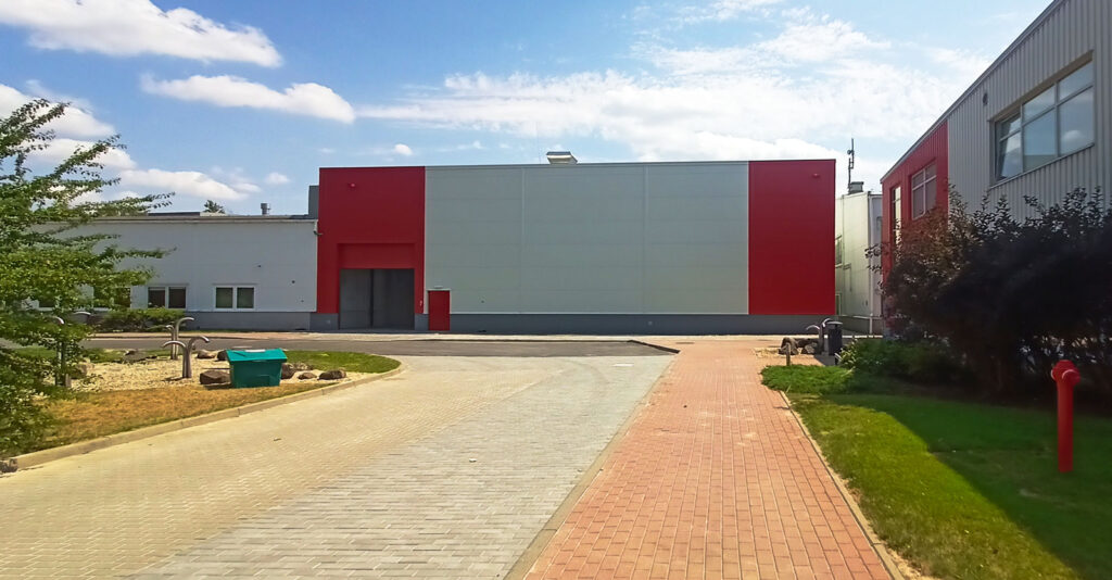 ORAS OLESNO – 3 hala dla producenta armatury sanitarnej