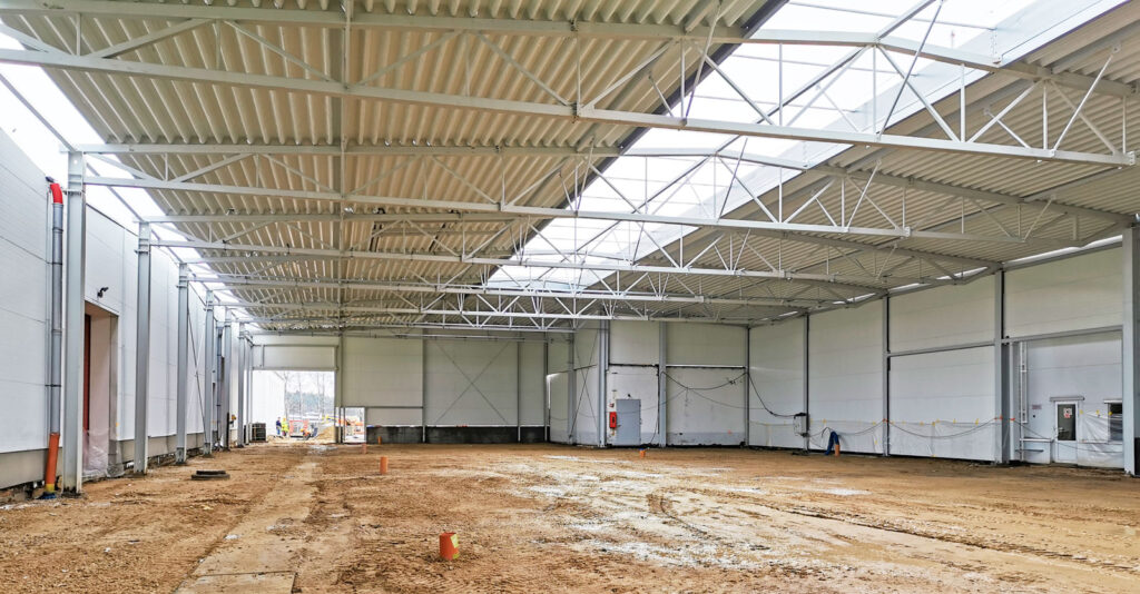 ORAS OLESNO – 3 hala dla producenta armatury sanitarnej