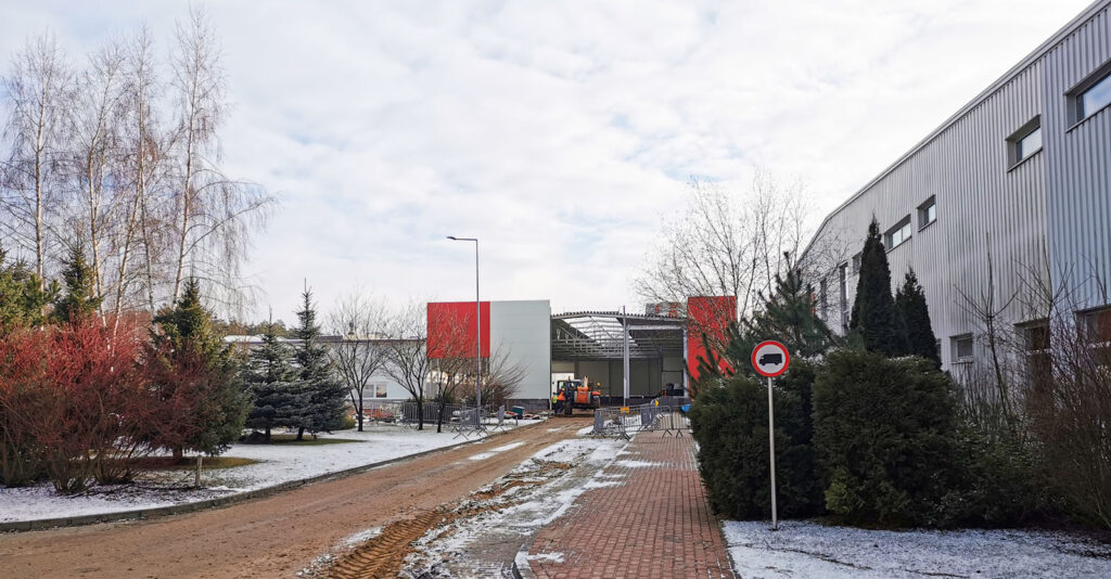 ORAS OLESNO – 3 hala dla producenta armatury sanitarnej