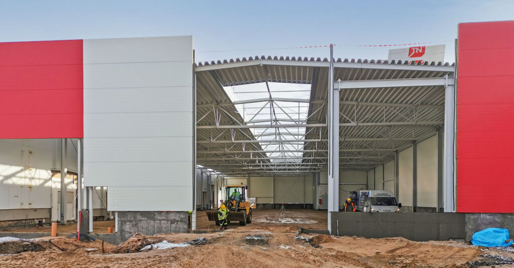 ORAS OLESNO – 3 hala dla producenta armatury sanitarnej