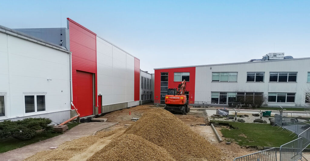 ORAS OLESNO – 3 hala dla producenta armatury sanitarnej