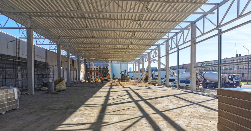 SOKOŁÓW SA – hala dla producenta mięsa i&nbsp;wędlin