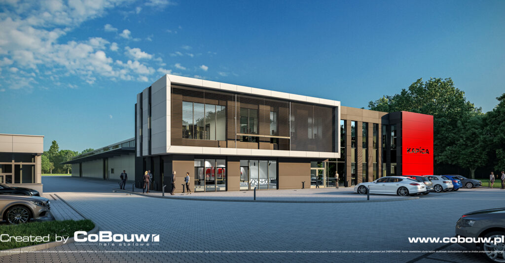 wizualizacja fasady Kapica