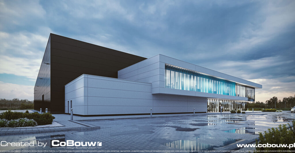 SILESIA INVEST – hala przetwarzania z&nbsp;biurowcem