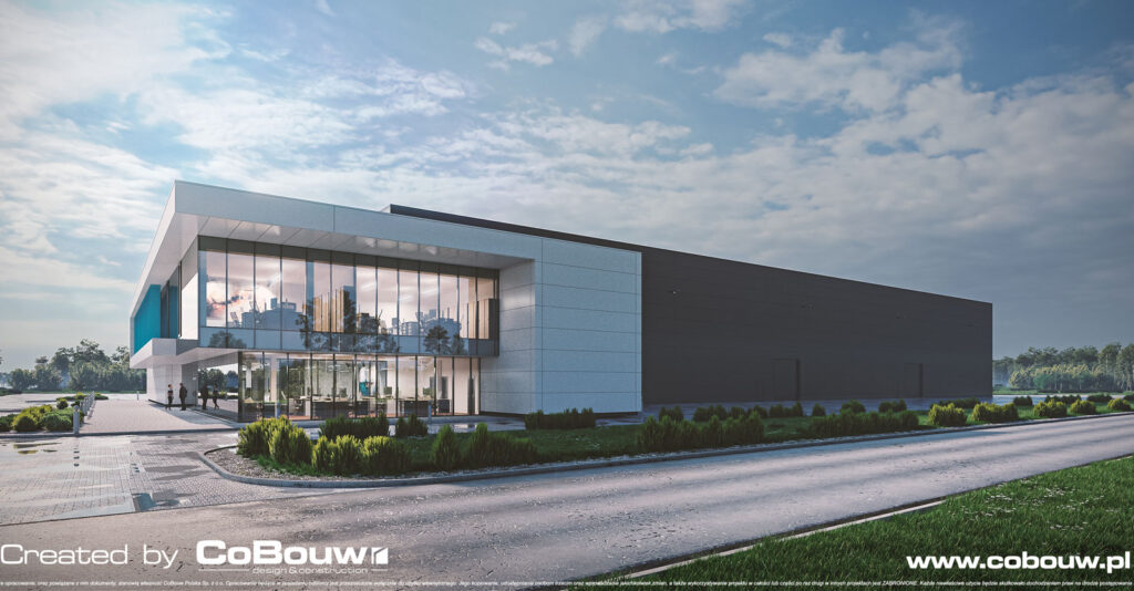 SILESIA INVEST – hala przetwarzania z&nbsp;biurowcem
