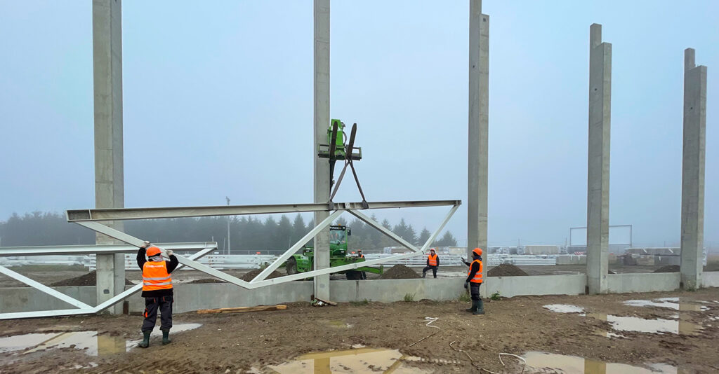 PLS ONE – hala magazynowa dla branży logistycznej