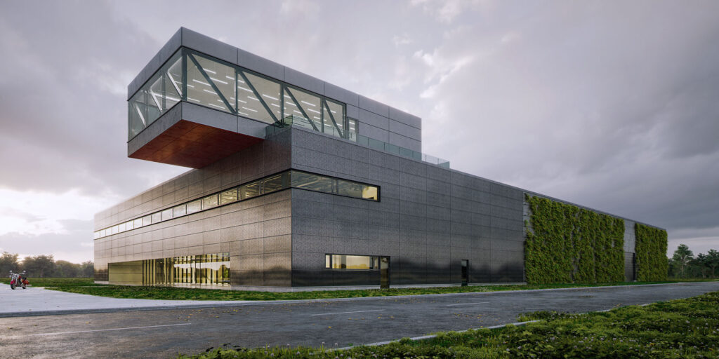 Inwestycja przemysłowa o&nbsp;wyrazistej architekturze – GRAFFICO