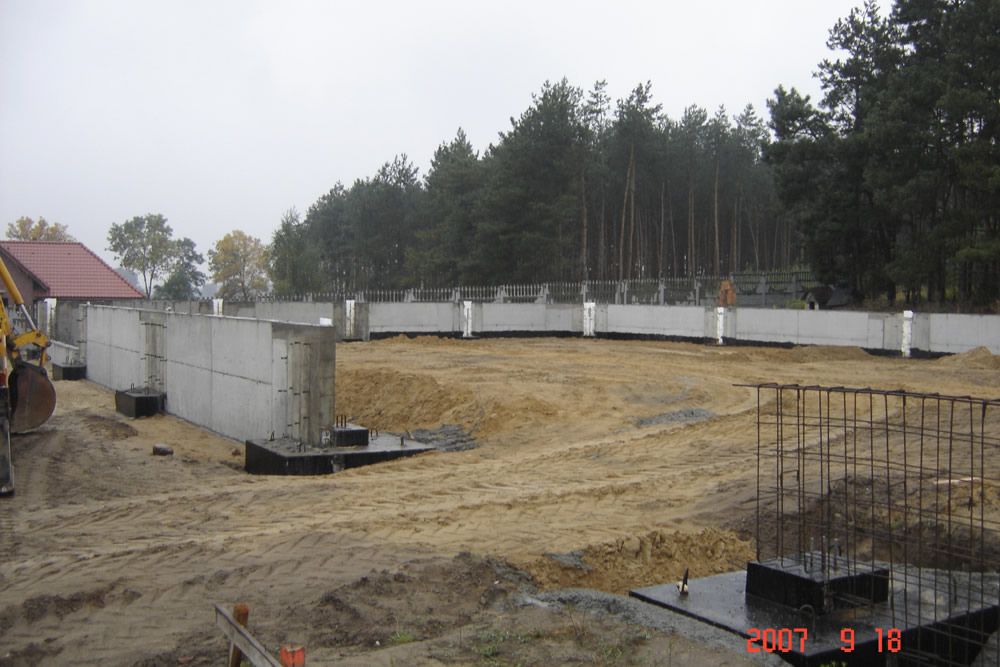 plac budowy - hala produkcyjna, dla Janssen, Konin, wielkopolskie