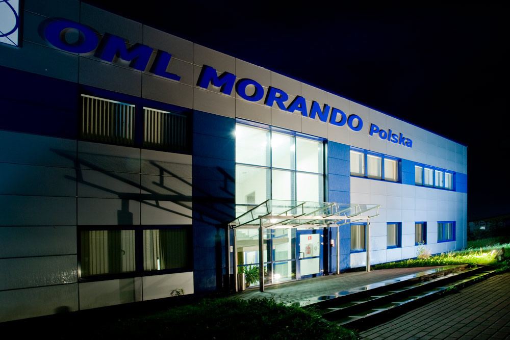 część wejściowa - hala produkcyjna z budynkiem biurowym, dla OML Morando, Czerwionka-Leszczyny