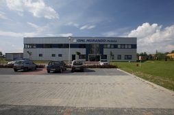 widok z przodu - rozbudowa hali produkcyjnej, dla OML Morando, Czerwionka-Leszczyny