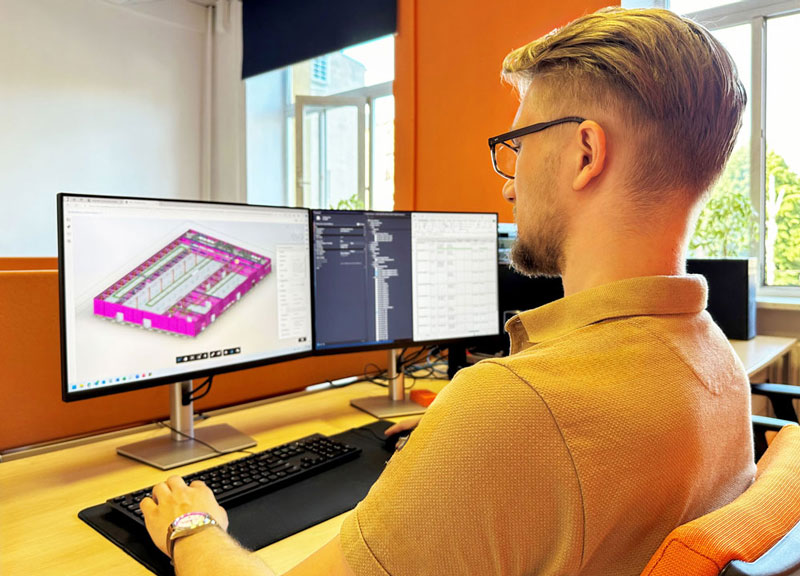 Koordynator BIM - realizacja projektów w środowisku BIM, CoBouw Polska, generalne wykonawstwo hal